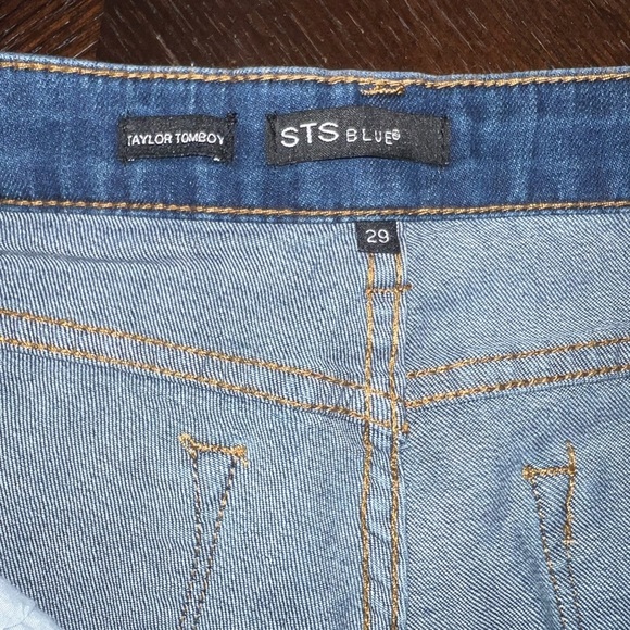 STS Blues Taylor Tomboy Denim & Silver Jeans, Size 29 NWOT - Picture 8 of 9